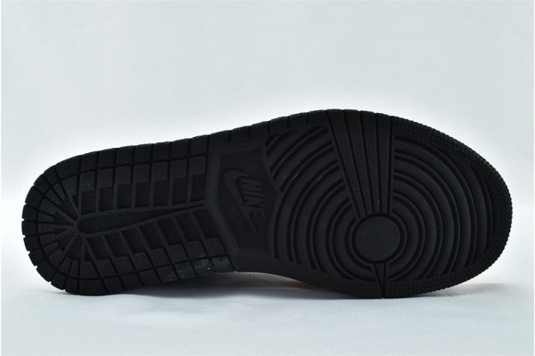 Air Jordan 1 Low SE Black Orange CK3022 008 Womens And Mens Shoes